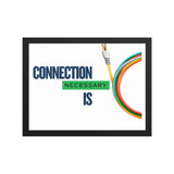 Connection | Eco-Friendly | Framed Poster | TeeandTurtle | Sustainable
