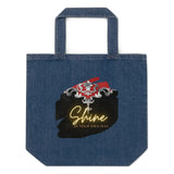 Shine Your Way | Eco-Friendly | Denim Tote Bag | TeeandTurtle | Sustainable