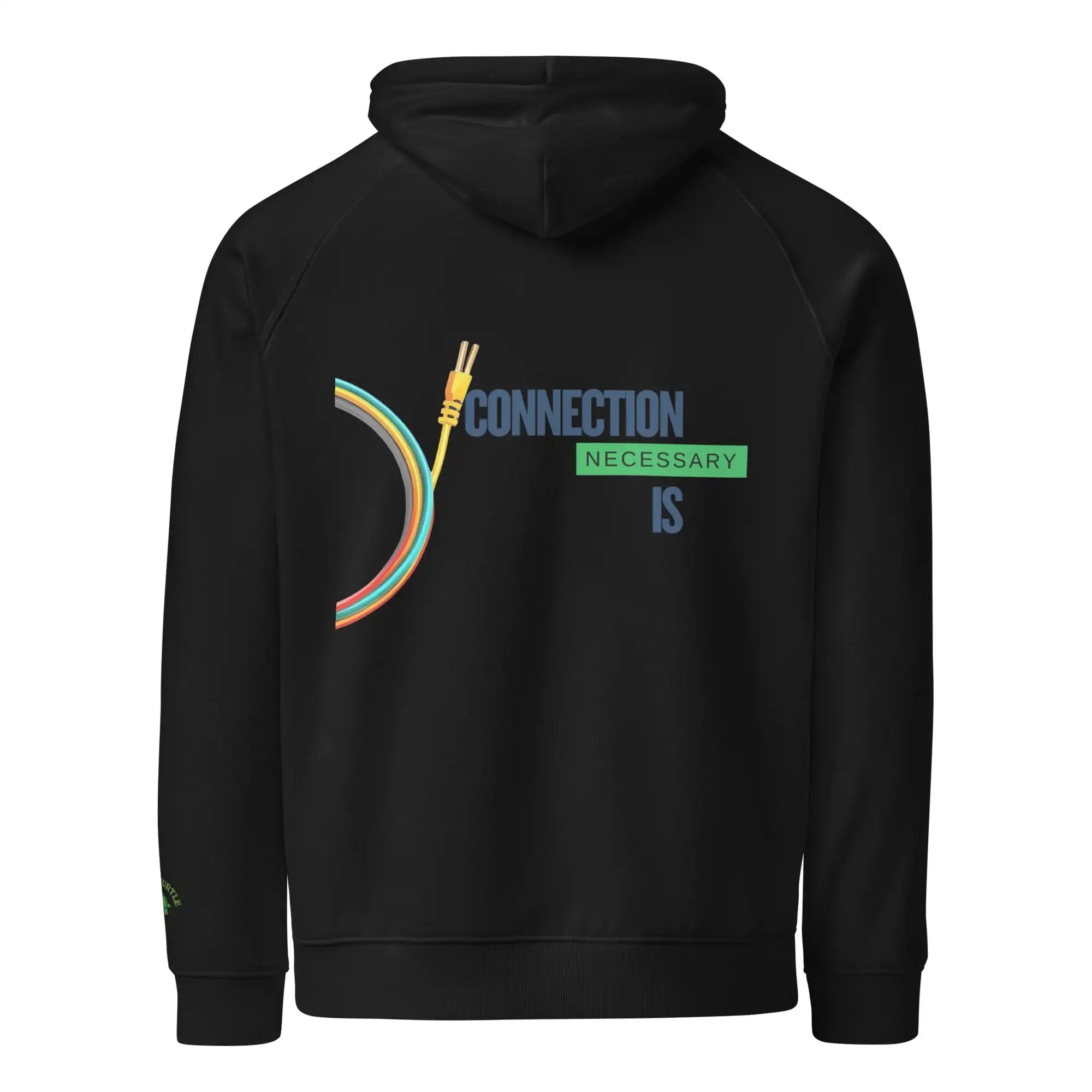 Connection | Eco-Friendly | Raglan Hoodie | TeeandTurtle | Sustainable