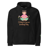 Breathing Today | Eco-Friendly | Raglan Hoodie | TeeandTurtle | Sustainable