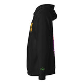 Pink Feather | Eco-Friendly | Embroidered Hoodie | TeeandTurtle | Sustainable