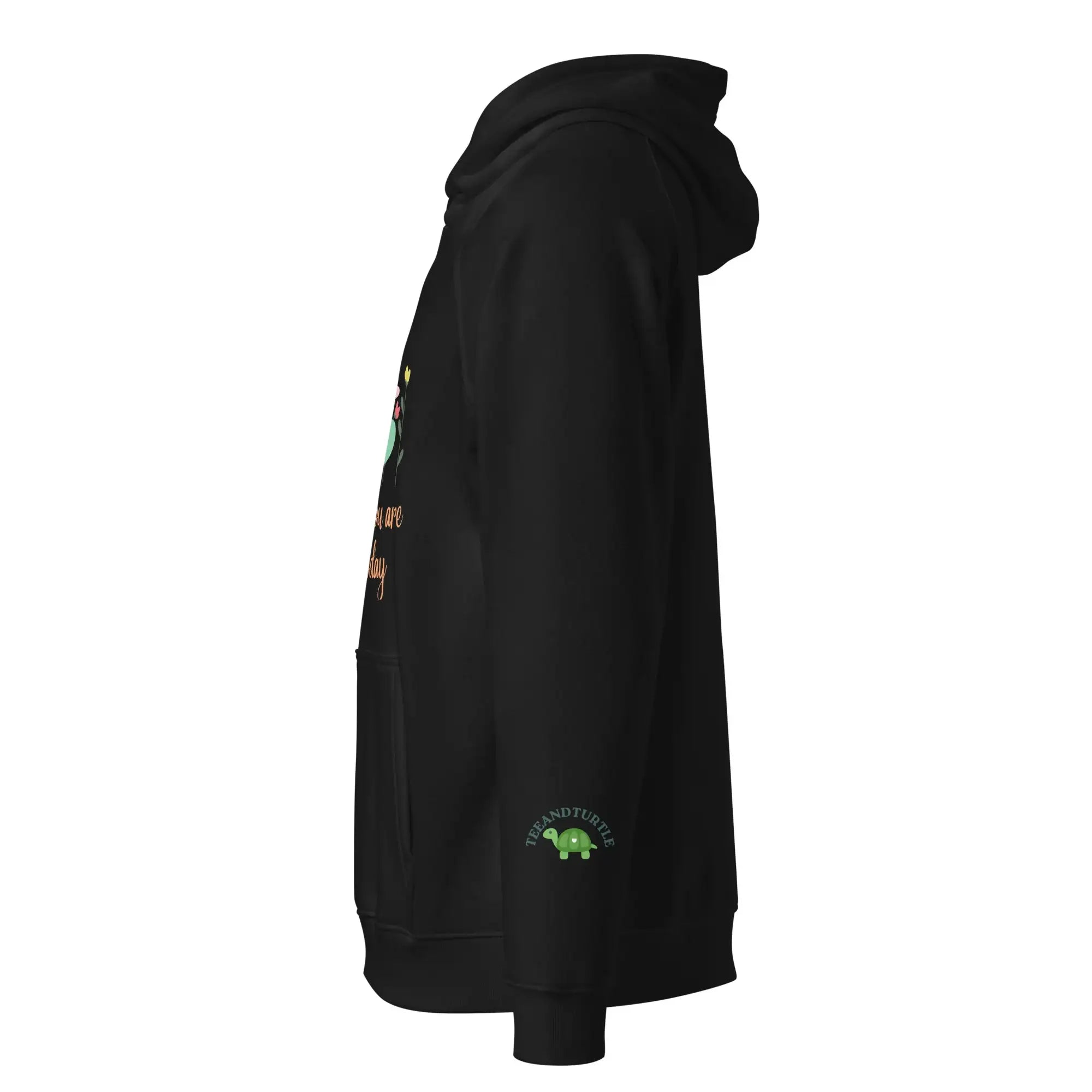 Breathing Today | Eco-Friendly | Raglan Hoodie | TeeandTurtle | Sustainable