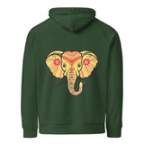 Elephant | Eco-Friendly | Embroidered Hoodie | TeeandTurtle | Sustainable