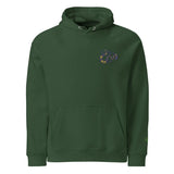 Snake Purple | Eco-Friendly | Embroidered Hoodie | TeeandTurtle | Sustainable