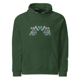 Tiger Planet Eye | Eco-Friendly | Raglan Hoodie | TeeandTurtle | Sustainable