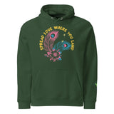 Spread Love | Eco-Friendly | Raglan Hoodie | TeeandTurtle | Sustainable