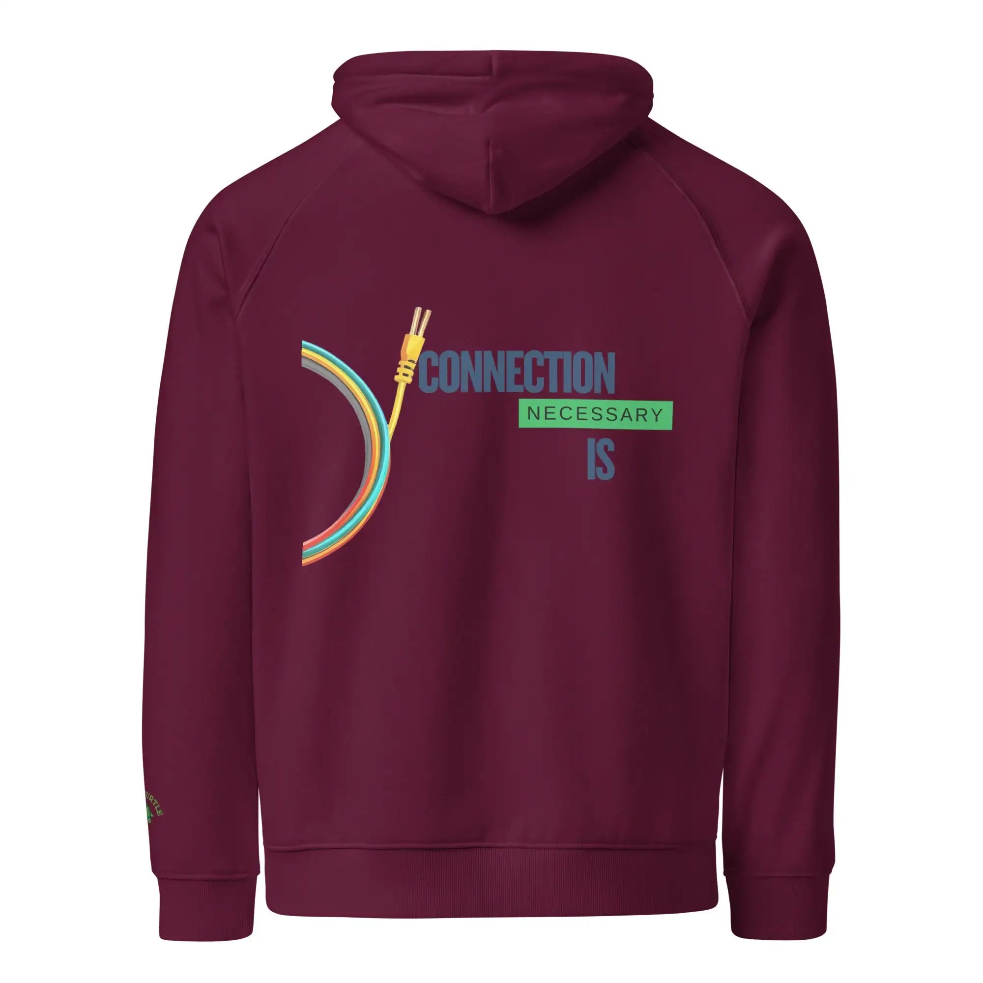 Connection | Eco-Friendly | Raglan Hoodie | TeeandTurtle | Sustainable