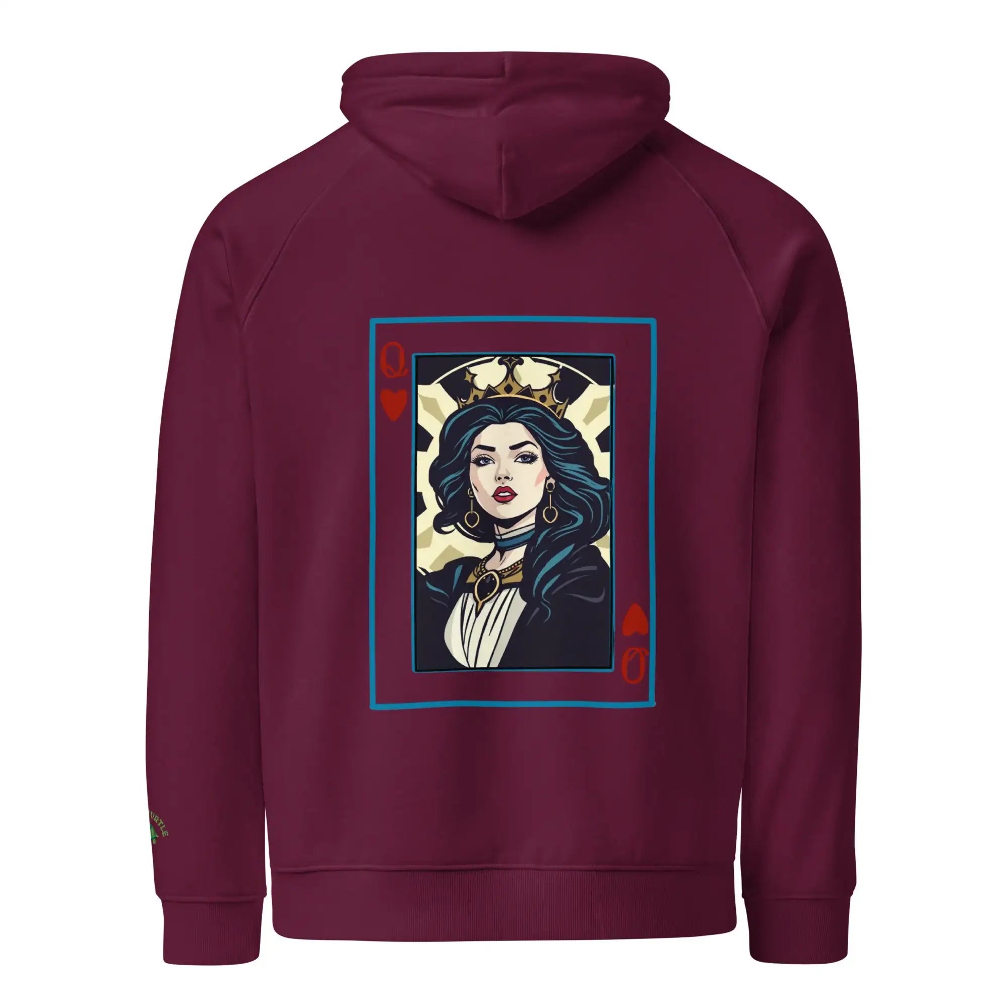 Q | Eco-Friendly | Embroidered Hoodie | TeeandTurtle | Sustainable