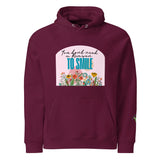 Reason To Smile | Eco-Friendly | Raglan Hoodie | TeeandTurtle | Sustainable