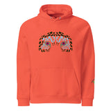 Tiger Planet Eye | Eco-Friendly | Raglan Hoodie | TeeandTurtle | Sustainable