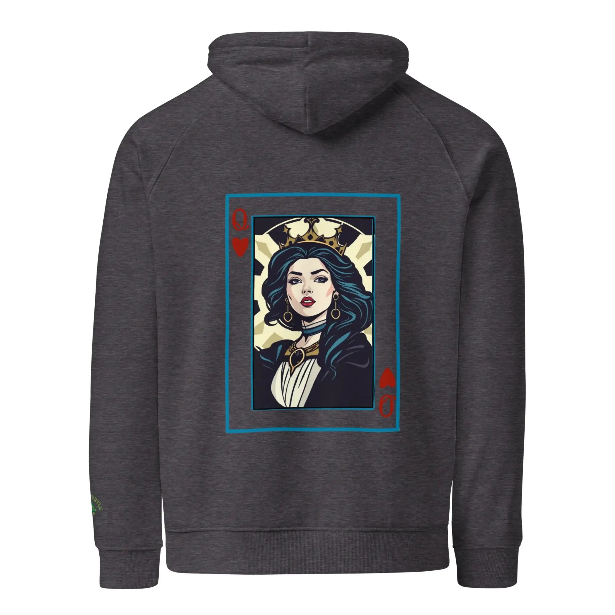 Q | Eco-Friendly | Embroidered Hoodie | TeeandTurtle | Sustainable