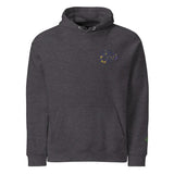 Snake Purple | Eco-Friendly | Embroidered Hoodie | TeeandTurtle | Sustainable