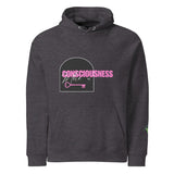 Consciousness Is The Key | Eco-Friendly | Raglan Hoodie | TeeandTurtle | Sustainable