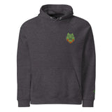 Flare Wolf | Eco-Friendly | Embroidered Hoodie | TeeandTurtle | Sustainable