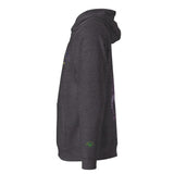 Snake Purple | Eco-Friendly | Embroidered Hoodie | TeeandTurtle | Sustainable