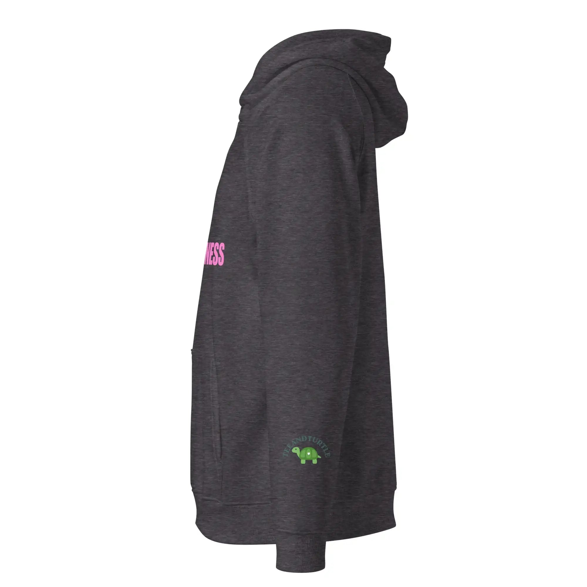 Consciousness Is The Key | Eco-Friendly | Raglan Hoodie | TeeandTurtle | Sustainable
