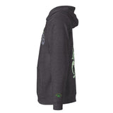 Snake Light Green | Eco-Friendly | Embroidered Hoodie | TeeandTurtle | Sustainable