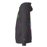 Flare Wolf | Eco-Friendly | Embroidered Hoodie | TeeandTurtle | Sustainable