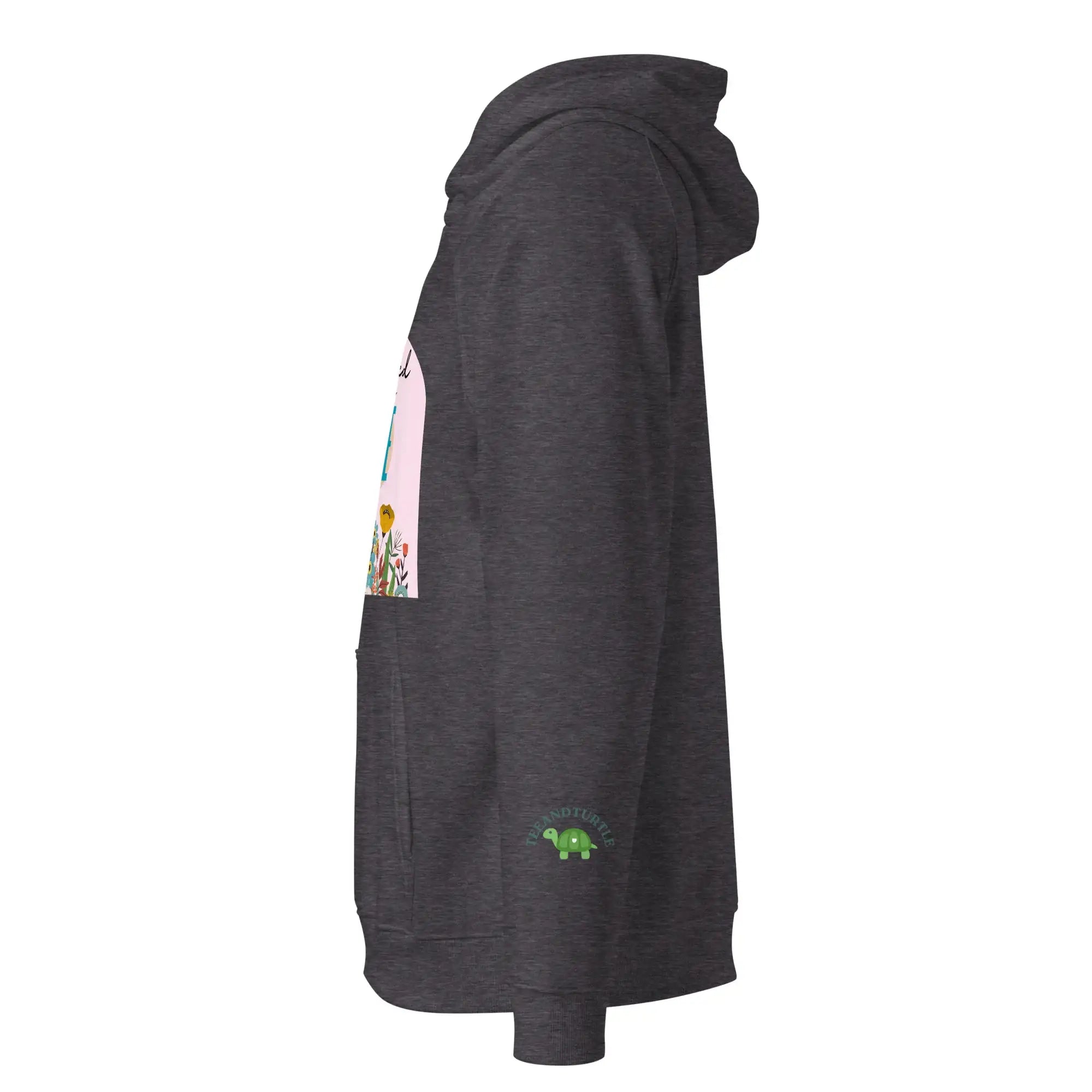 Reason To Smile | Eco-Friendly | Raglan Hoodie | TeeandTurtle | Sustainable