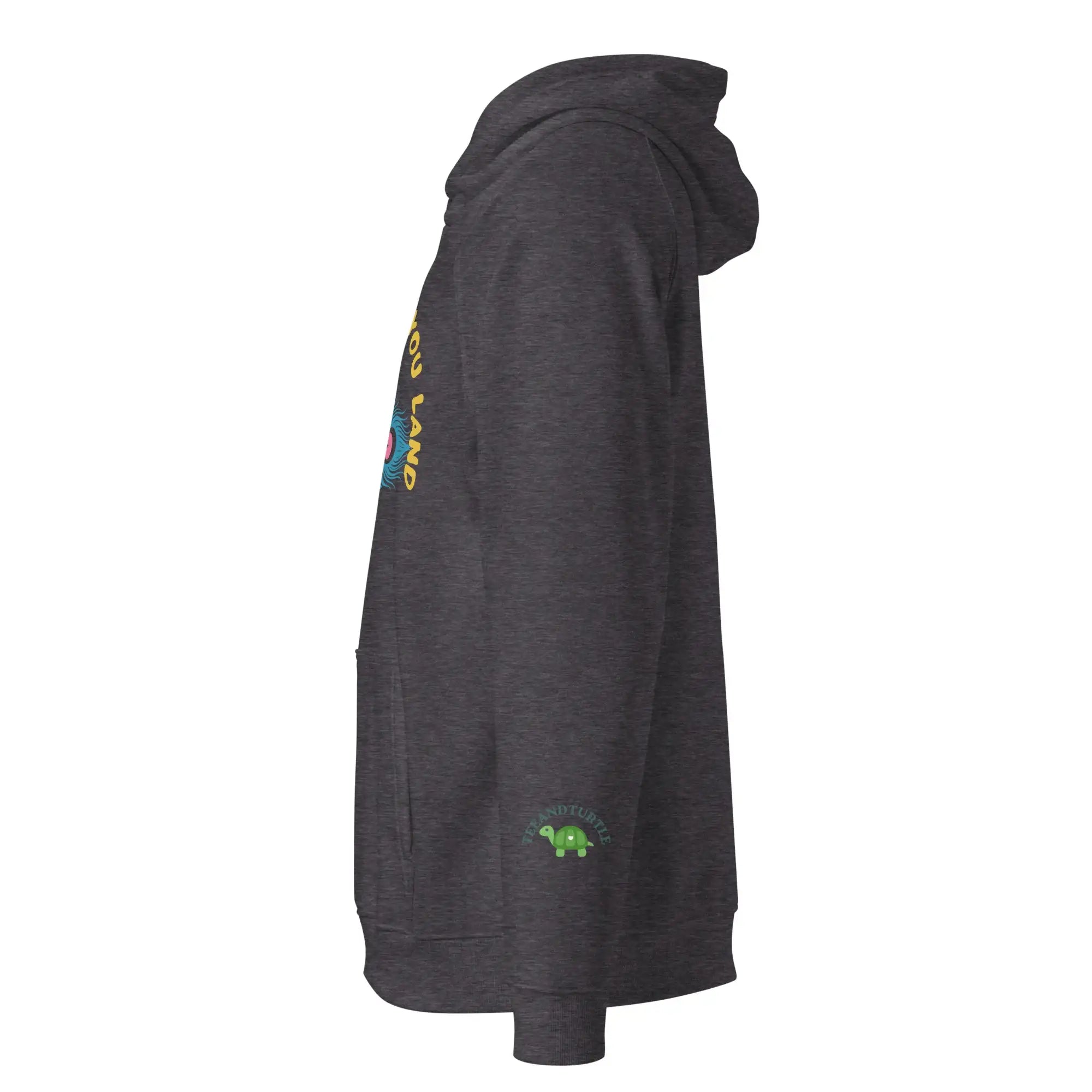 Spread Love | Eco-Friendly | Raglan Hoodie | TeeandTurtle | Sustainable