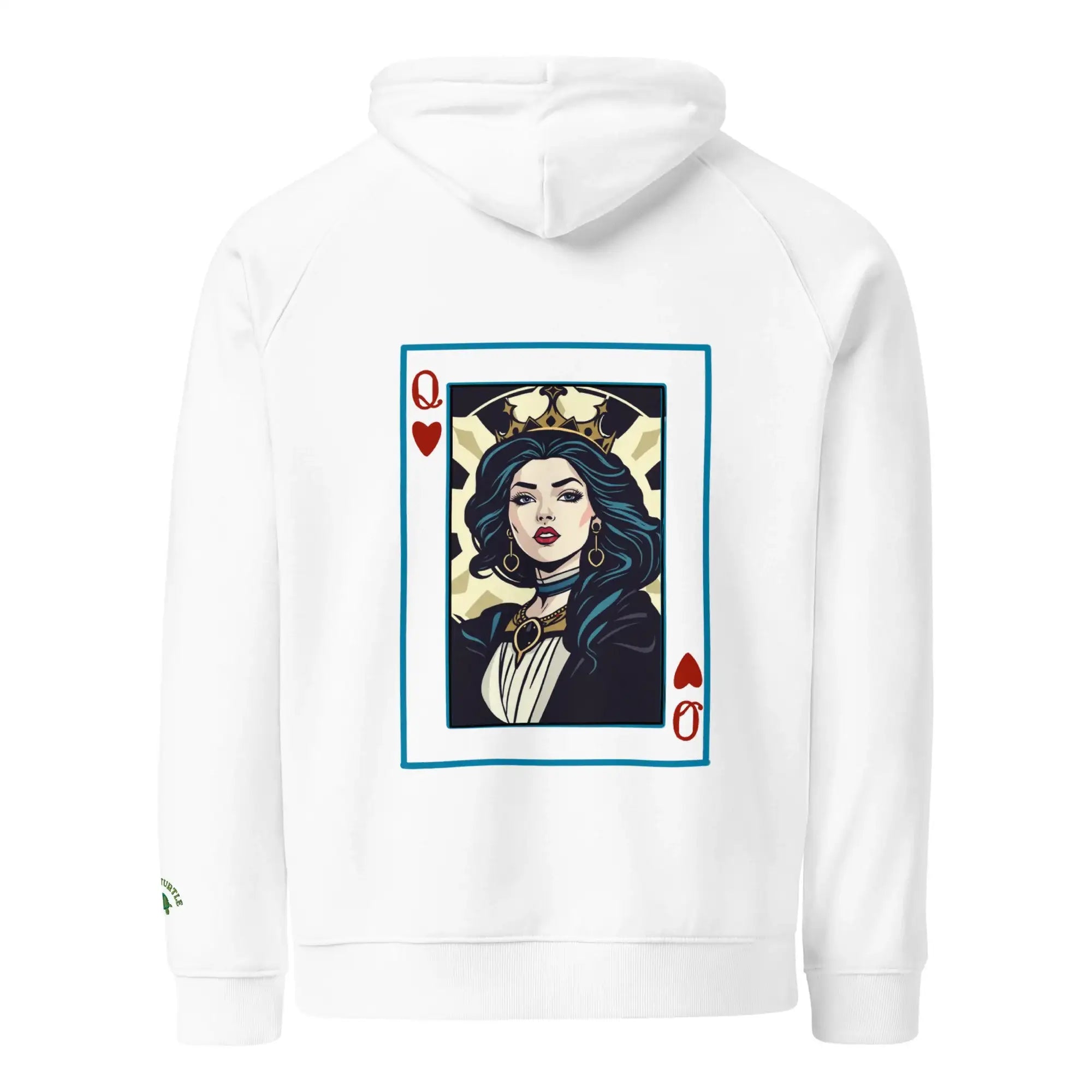 Q | Eco-Friendly | Embroidered Hoodie | TeeandTurtle | Sustainable