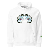 Tiger Planet Eye | Eco-Friendly | Raglan Hoodie | TeeandTurtle | Sustainable
