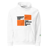 Someone Rightly Said | Eco-Friendly | Raglan Hoodie | TeeandTurtle | Sustainable