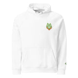 Flare Wolf | Eco-Friendly | Embroidered Hoodie | TeeandTurtle | Sustainable
