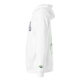 Snake Light Green | Eco-Friendly | Embroidered Hoodie | TeeandTurtle | Sustainable