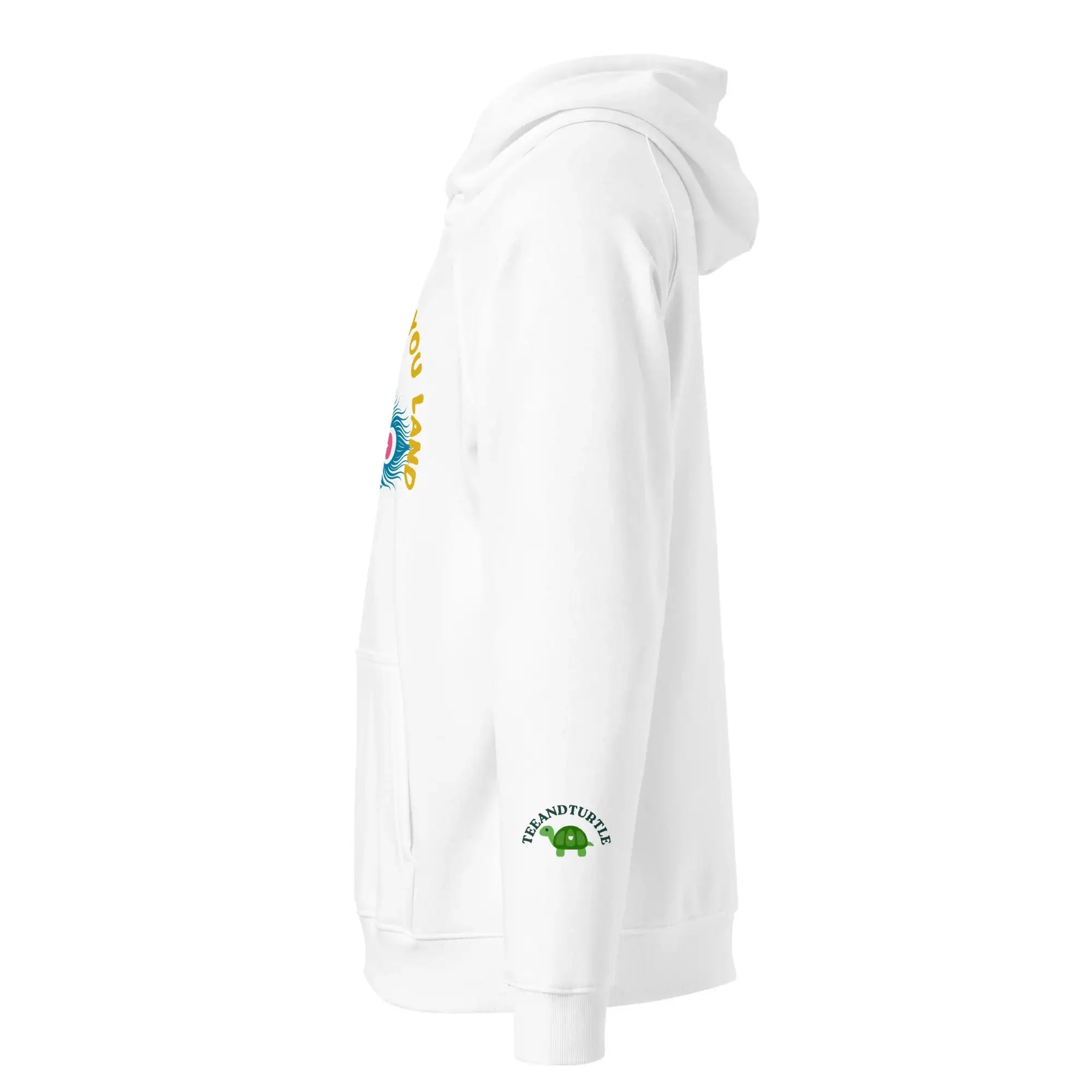 Spread Love | Eco-Friendly | Raglan Hoodie | TeeandTurtle | Sustainable