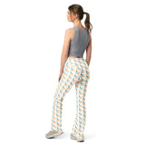 Peacock | Eco-Friendly | Flare Leggings | TeeandTurtle | Sustainable