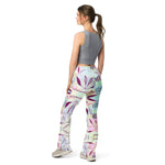 Marble Leaves | Eco-Friendly | Flare Leggings | TeeandTurtle | Sustainable