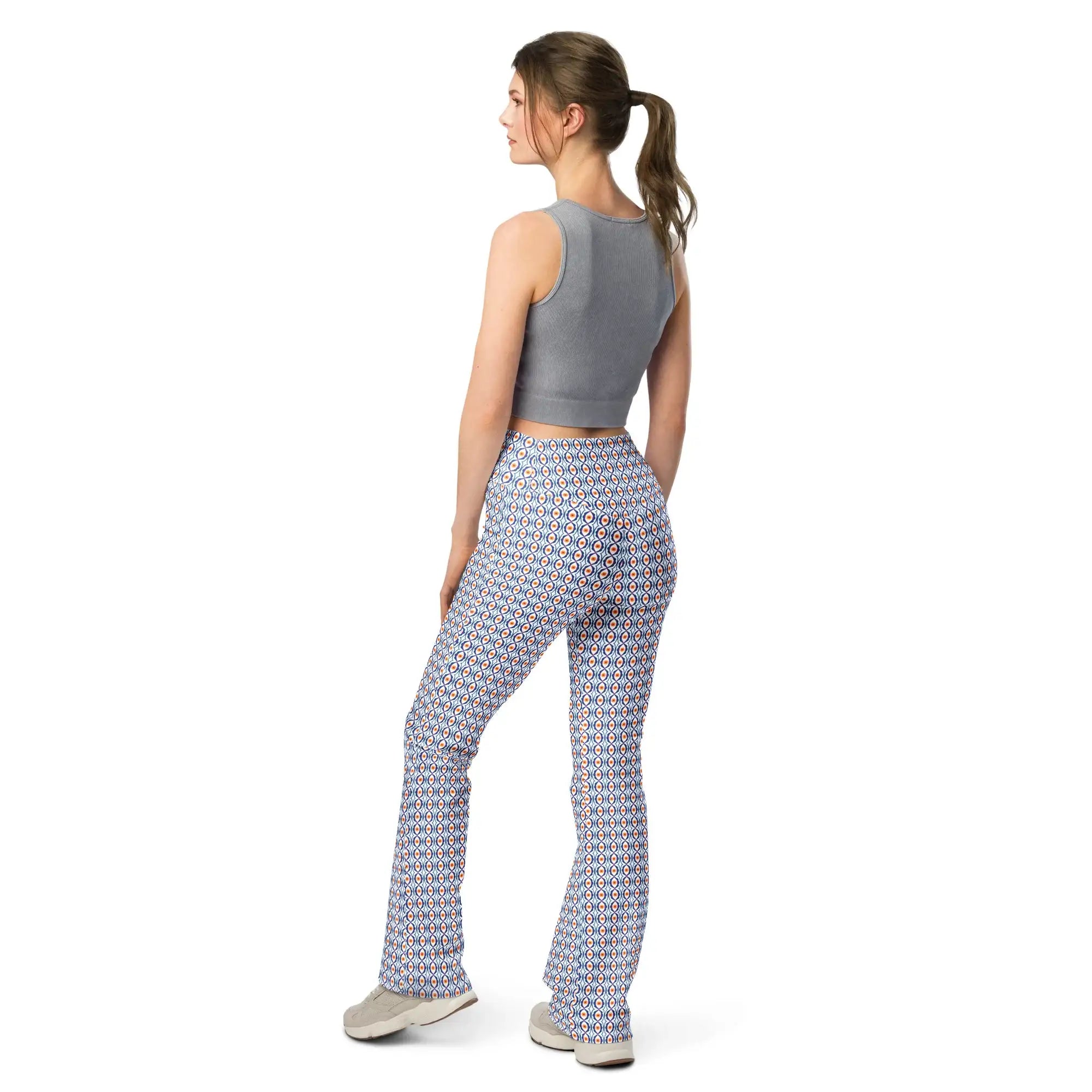 Bright Eye | Eco-Friendly | Flare Leggings | TeeandTurtle | Sustainable
