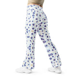 Blue Drops | Eco-Friendly | Flare Leggings | TeeandTurtle | Sustainable
