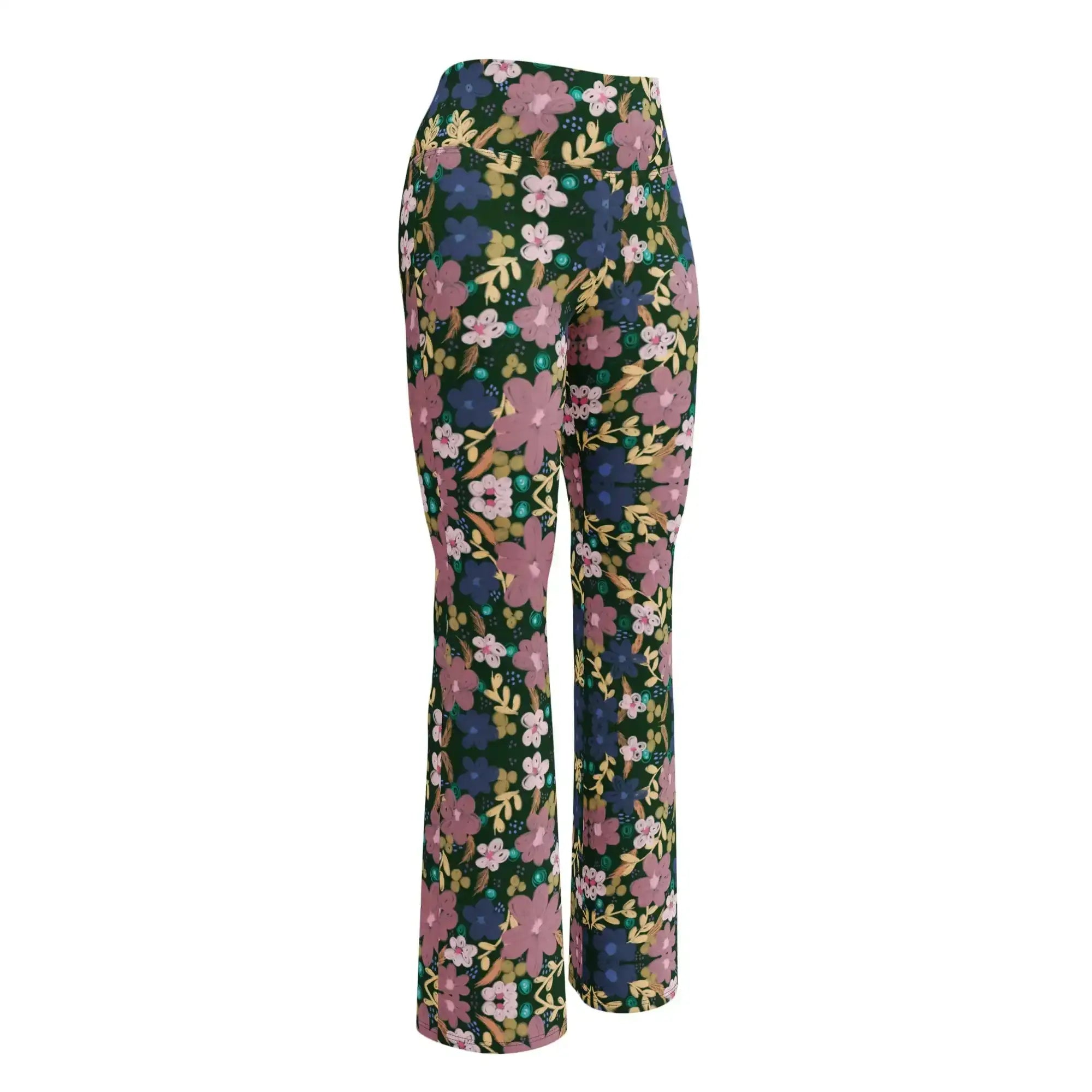 Green Goddess | Eco-Friendly | Flare Leggings | TeeandTurtle | Sustainable