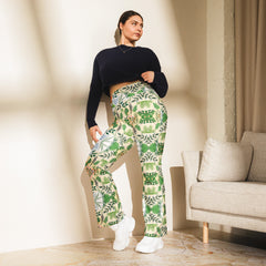 Boho Floral | Eco-Friendly | Flare Leggings | TeeandTurtle | Sustainable