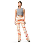 Orange Batik | Eco-Friendly | Flare Leggings | TeeandTurtle | Sustainable