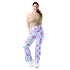 Popsicle | Eco-Friendly | Flare Leggings | TeeandTurtle | Sustainable