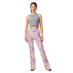 Mandala Heart | Eco-Friendly | Flare Leggings | TeeandTurtle | Sustainable