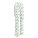 Snake Light Green | Eco-Friendly | Flare Leggings | TeeandTurtle | Sustainable