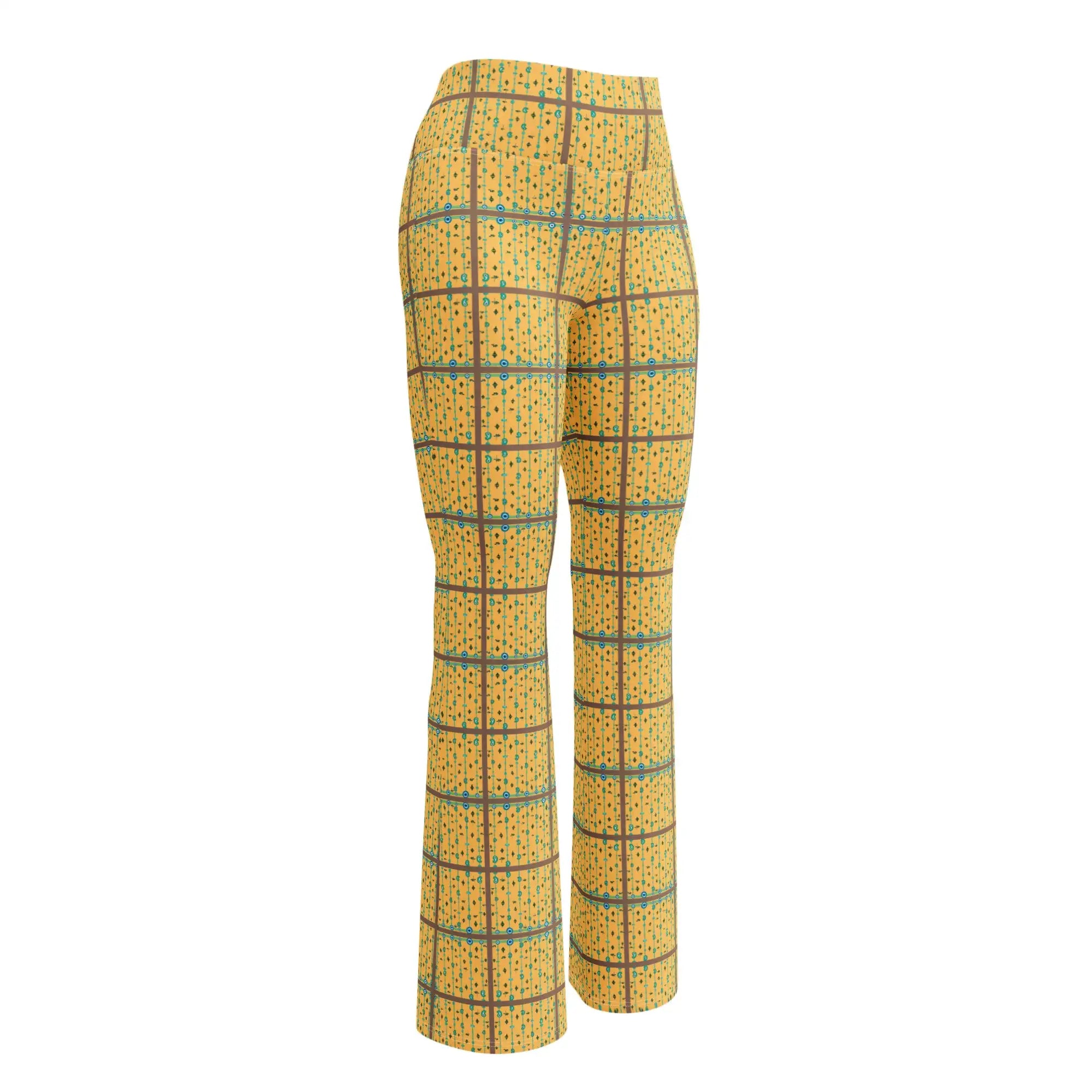 Blue Mangos | Eco-Friendly | Flare Leggings | TeeandTurtle | Sustainable