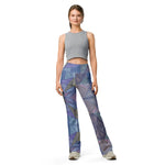 Dizzy Block | Eco-Friendly | Flare Leggings | TeeandTurtle | Sustainable