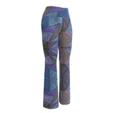 Dizzy Block | Eco-Friendly | Flare Leggings | TeeandTurtle | Sustainable