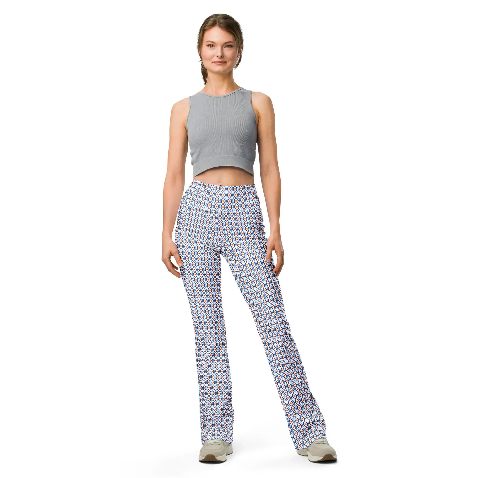 Bright Eye | Eco-Friendly | Flare Leggings | TeeandTurtle | Sustainable