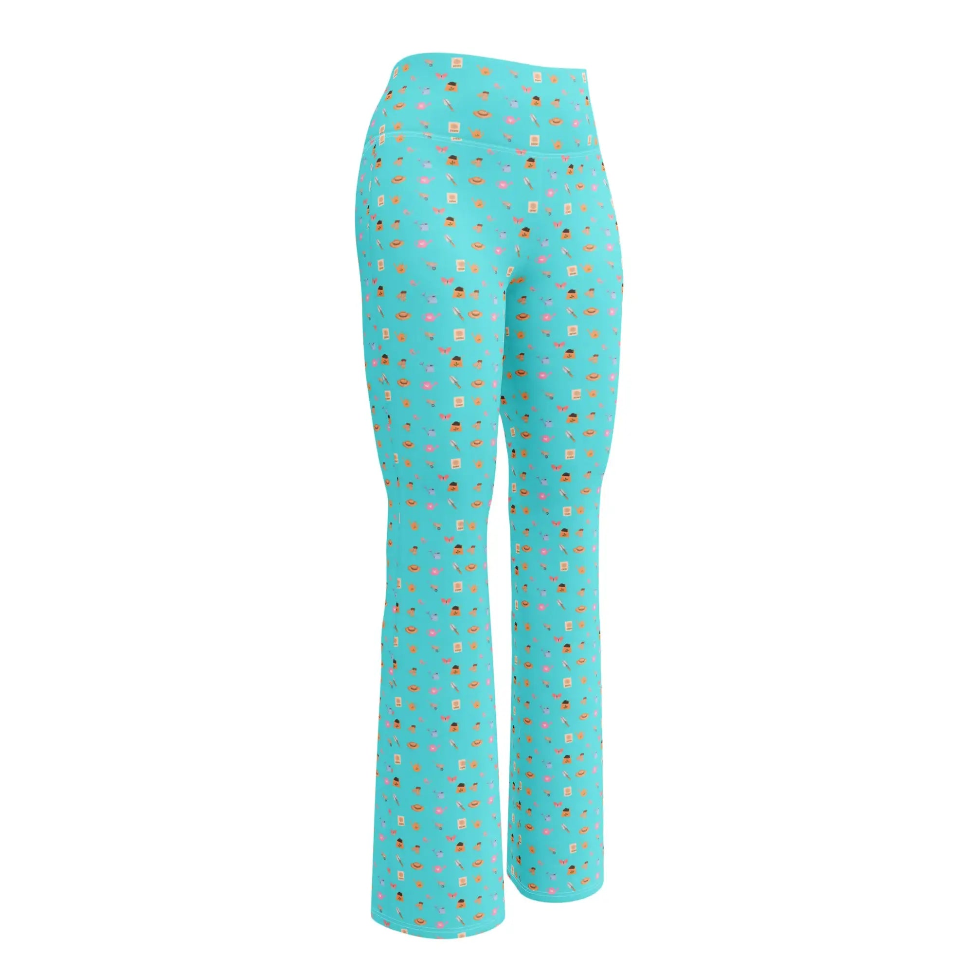 Blue Garden Tools | Eco-Friendly | Flare Leggings | TeeandTurtle | Sustainable