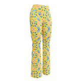Glamour In Yellow | Eco-Friendly | Flare Leggings | TeeandTurtle | Sustainable