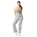 Pastel Strokes | Eco-Friendly | Flare Leggings | TeeandTurtle | Sustainable