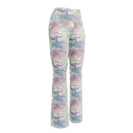 Pastel Strokes | Eco-Friendly | Flare Leggings | TeeandTurtle | Sustainable