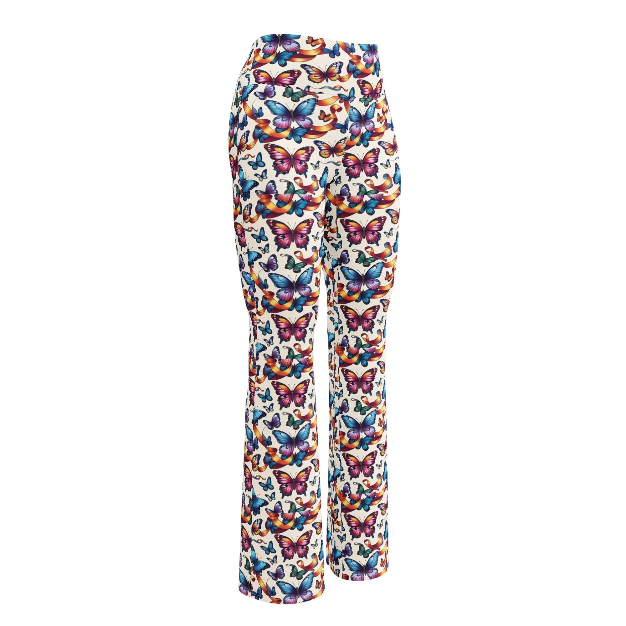 Butterfly Party | Eco-Friendly | Flare Leggings | TeeandTurtle | Sustainable