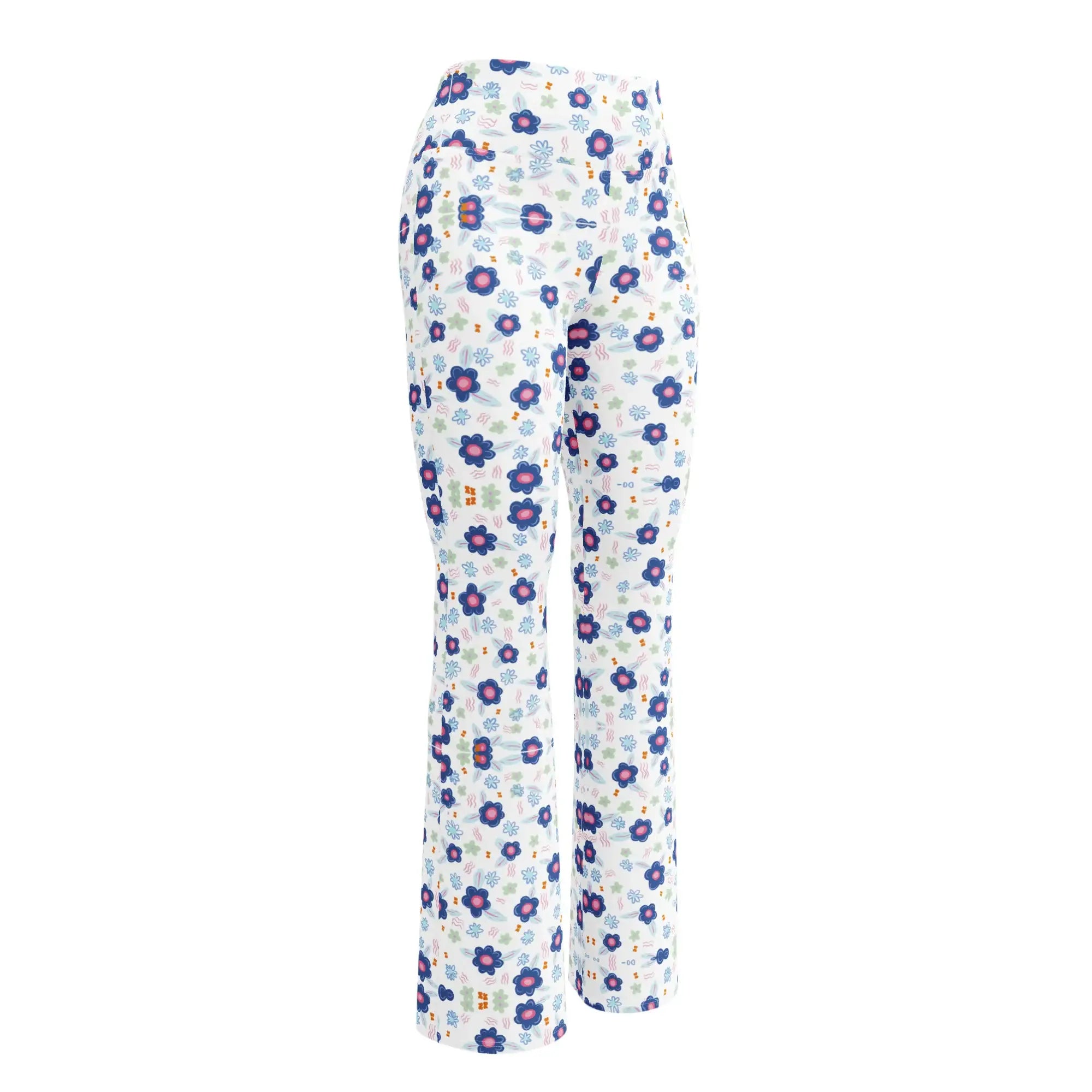 Blue Drops | Eco-Friendly | Flare Leggings | TeeandTurtle | Sustainable
